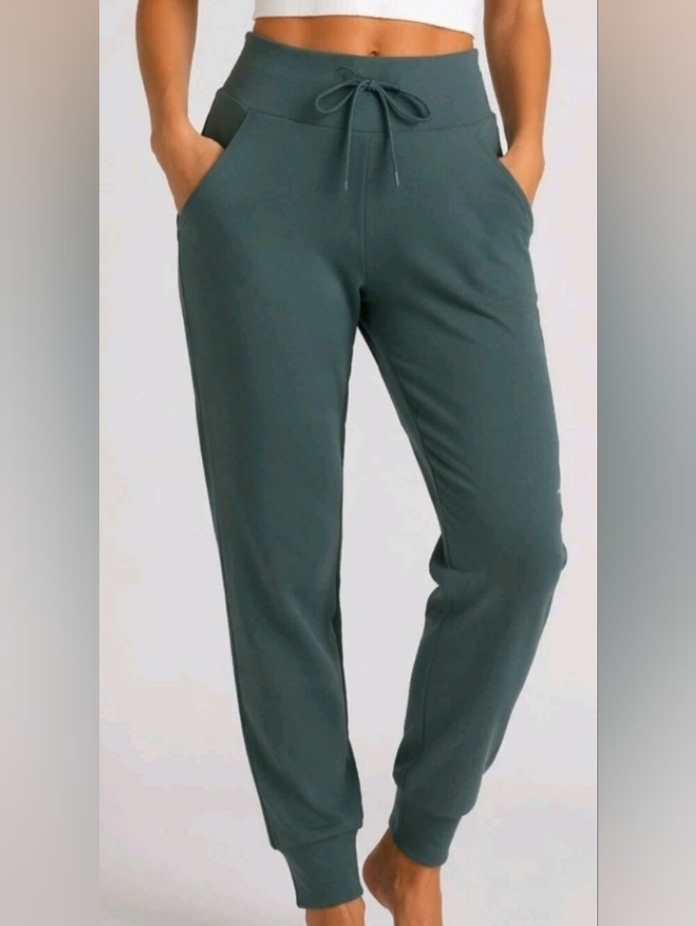 Avalache Outdoor Supply Jogger Drawstring High-Waist - Dark Teal Stretch XL